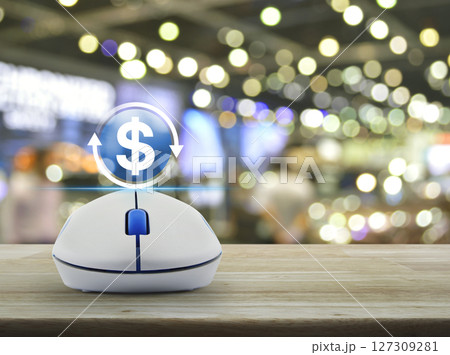 Business currency exchange online service concept Business currency exchange online service concept 127309281