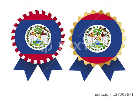 Vector Medal Set Designs of Belize Template 127309671