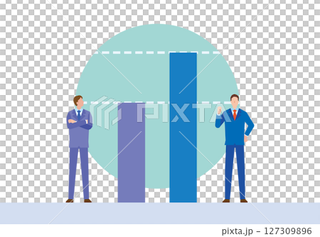 会社員の実力差 127309896