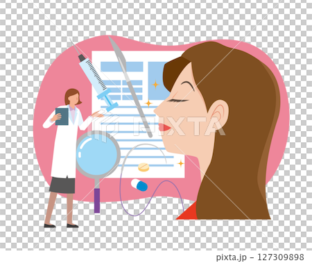 美容診所插圖 127309898