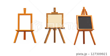 Miniature Easels Perfect for Art Display and Craft Projects Miniature Easels Perfect for Art Display and Craft Projects 127309921
