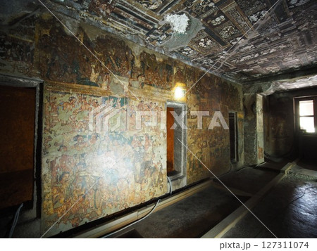 【2025年インド】アジャンタ石窟群第2窟の壁画 127311074