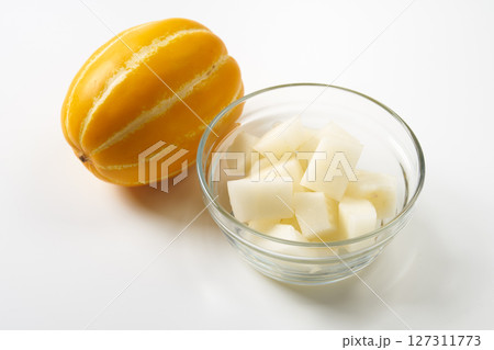 韓国の夏のフルーツ　チャメ（참외）のイメージ 127311773