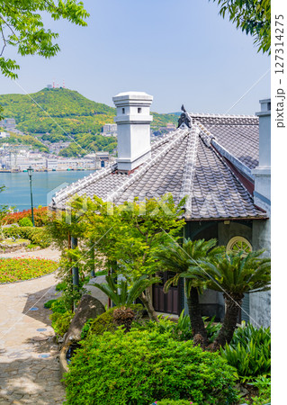 (長崎県)グラバー園・邸宅 晴天 (長崎県)グラバー園・邸宅 晴天 127314275