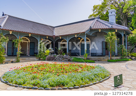 (長崎県)グラバー園・邸宅 晴天 (長崎県)グラバー園・邸宅 晴天 127314278