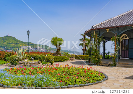 （長崎県）グラバー園・邸宅　晴天 127314282
