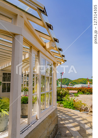 (長崎県)グラバー園・邸宅 晴天 (長崎県)グラバー園・邸宅 晴天 127314305
