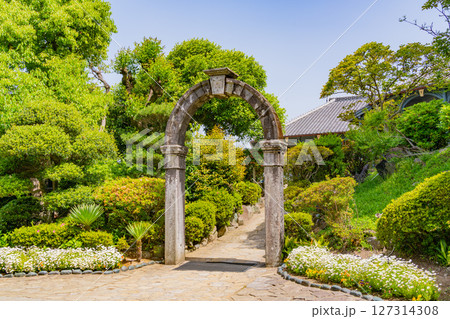 (長崎県)グラバー園・邸宅 晴天 (長崎県)グラバー園・邸宅 晴天 127314308