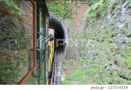 マイントピア別子の鉱山観光鉄道（中尾トンネル） 127314314