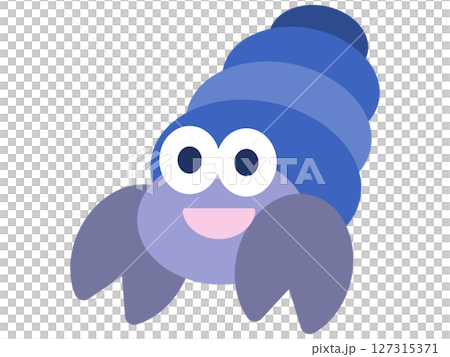 Hermit crabs are perfect for the summer beach Hermit crabs are perfect for the summer beach 127315371