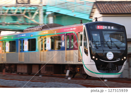 ［DT］東急田園都市線2020系電車（SDGsトレイン：東武伊勢崎線直通） 127315939