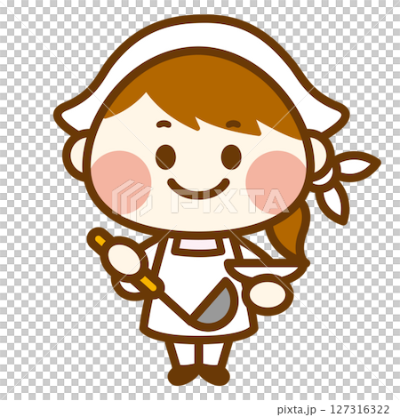 調理師の女性 127316322