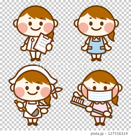 職業女性套 127316324