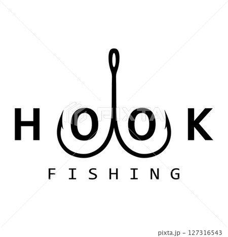 fishing hook logo design, fishing bait, fishing shop, tournament, angler, fishing community fishing hook logo design, fishing bait, fishing shop, tournament, angler, fishing community 127316543
