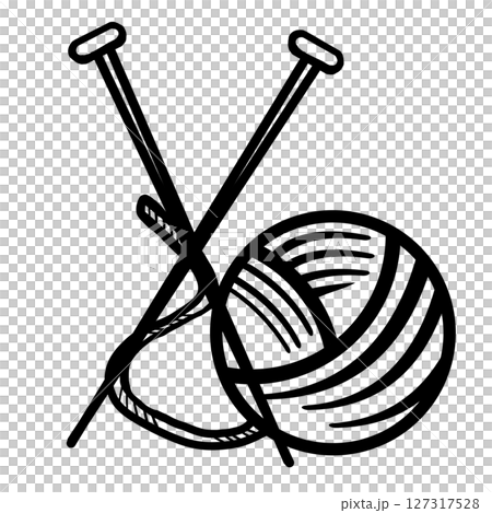 Knitting Icons 127317528