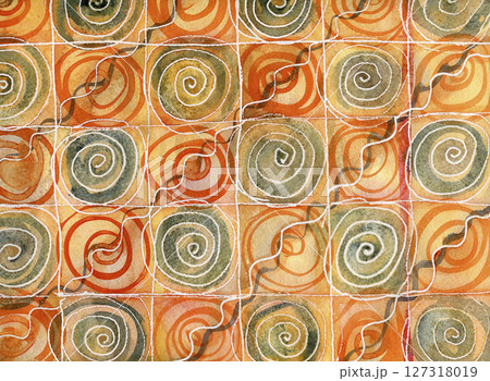 Marble swirl rock seamless natural texture. Earthy tone rough grain semi precious stone effect pattern background tile. Marble swirl rock seamless natural texture. Earthy tone rough grain semi precious stone effect pattern background tile. 127318019