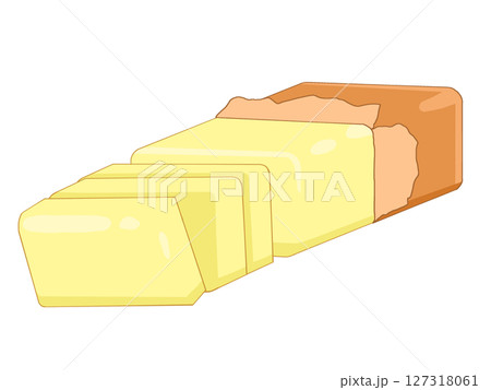 バターのイラスト バターのイラスト 127318061