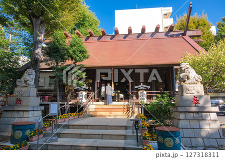 東京都杉並区 高円寺氷川神社 東京都杉並区 高円寺氷川神社 127318311