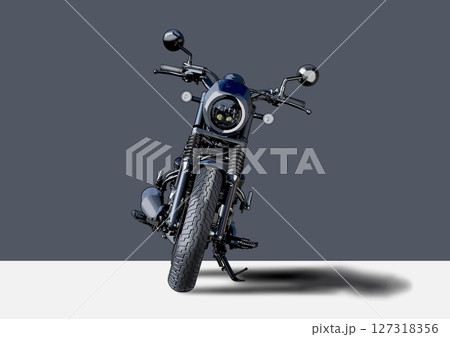 前を向いて走るバイク モータースポーツ 前を向いて走るバイク モータースポーツ 127318356