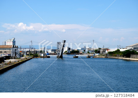 三重県四日市市_臨港橋から北側風景2_2024年8月 127318484