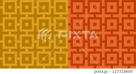 Vector set retro simple geometric seamless patterns in retro style. Vintage abstract geometric pattern in Art deco style. Vector set retro simple geometric seamless patterns in retro style. Vintage abstract geometric pattern in Art deco style. 127318600
