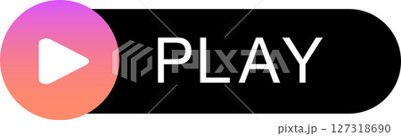 PLAY_再生ボタン_アイコン PLAY_再生ボタン_アイコン 127318690