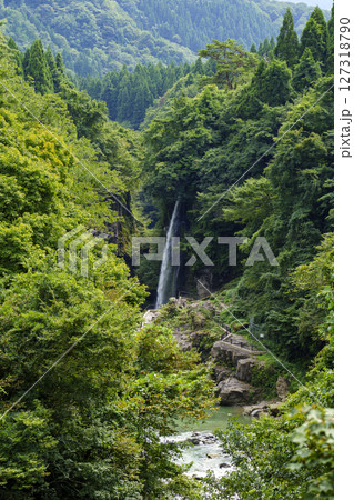 手取峡谷を代表する景勝地・綿ヶ滝 手取峡谷を代表する景勝地・綿ヶ滝 127318790