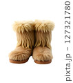 Furry boots isolated on a transparent background 127321780