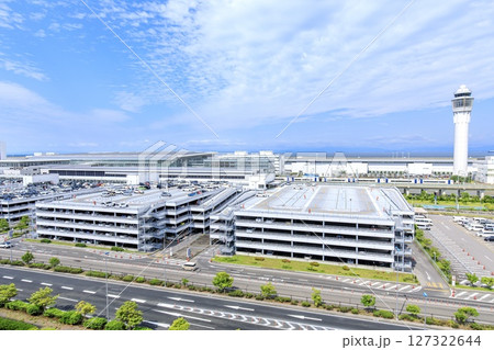 常滑市、中部国際空港（セントレア）の全景 127322644