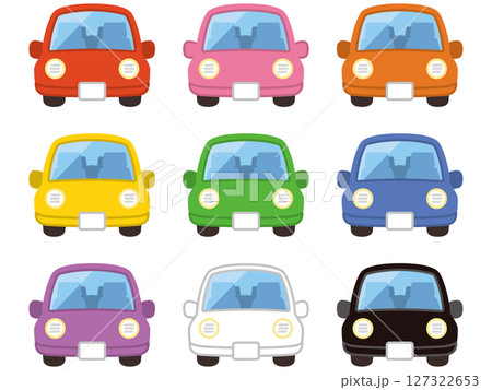 可愛い車のイラスト 127322653