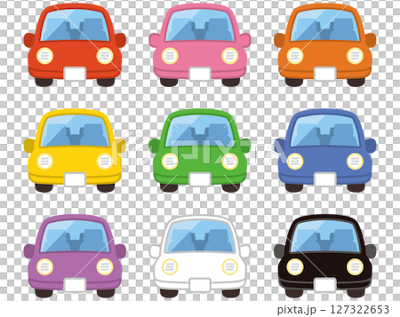 可愛い車のイラスト 127322653
