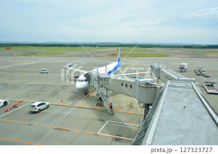 北海道、新千歳空港の風景 127323727