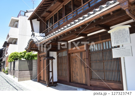 名古屋市熱田区 東海道宮宿(熱田宿)の旧旅籠屋「伊勢久」と周辺街並み 名古屋市熱田区 東海道宮宿(熱田宿)の旧旅籠屋「伊勢久」と周辺街並み 127323747