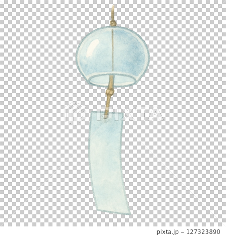 [Summer] Wind chime illustration 127323890