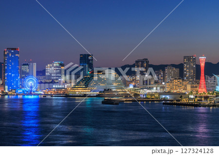 神戸の夜景 (兵庫県神戸市中央区) 127324128