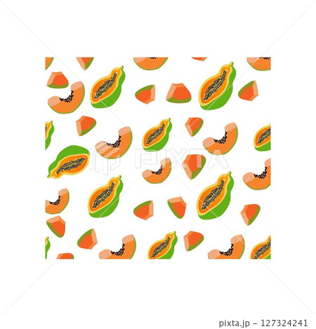 papaya pattern papaya fruit 127324241