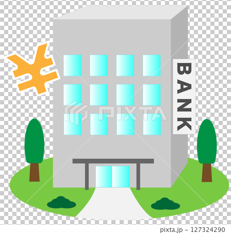 銀行 銀行 127324290