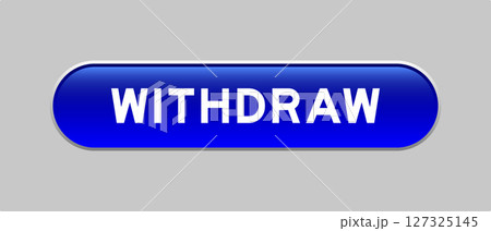 Blue color capsule shape button with word...のイラスト素材 [127325145] - PIXTA