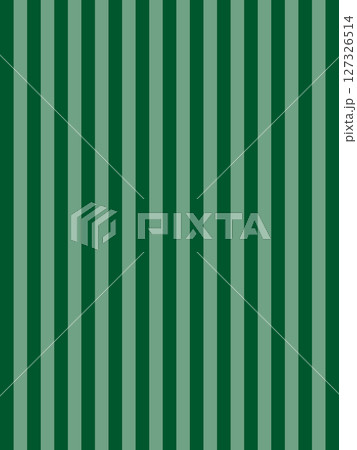 深緑のストライプ 127326514