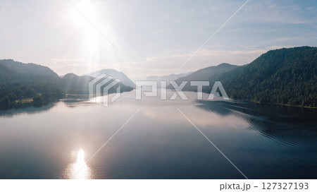 Lake Teletskoye in Altai Mountains 127327193