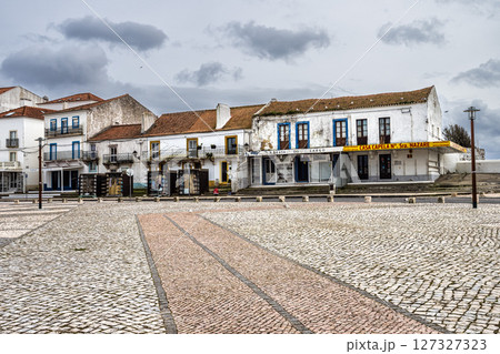 The central square of Nazare Si The central square of Nazare Si 127327323