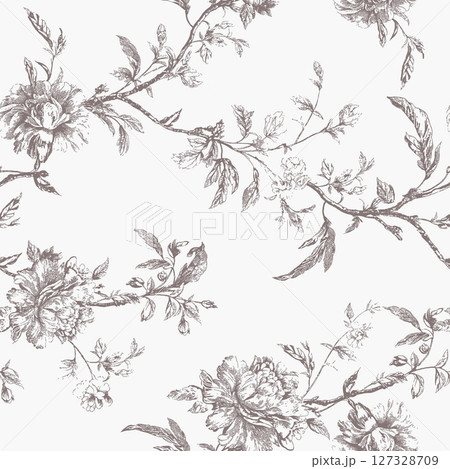 Adorable Floral Pattern Collection for Creative Crafts 127328709