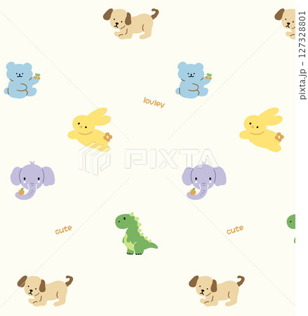 Adorable Floral Pattern Collection for Creative Crafts 127328801