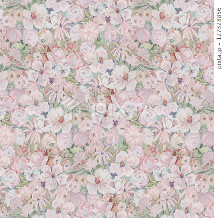 Charming Flower Motif Assortment for Stationery 127328856