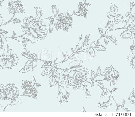 Charming Flower Motif Assortment for Stationery 127328871