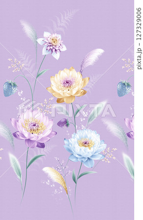 Whimsical Floral Design Series for Aesthetic Projects Whimsical Floral Design Series for Aesthetic Projects 127329006