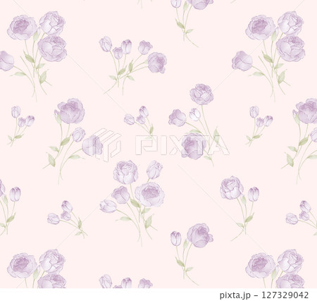 Whimsical Floral Design Series for Aesthetic Projects 127329042