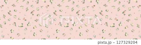 Artistic Flower Print Set for Creative Design Artistic Flower Print Set for Creative Design 127329204