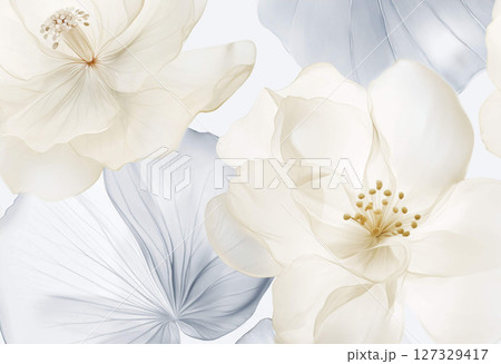 Sweet Floral Pattern Assortment for Light Aesthetics 127329417