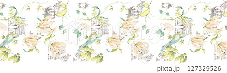 Stylish Flower Design Series for Creative Spaces Stylish Flower Design Series for Creative Spaces 127329526